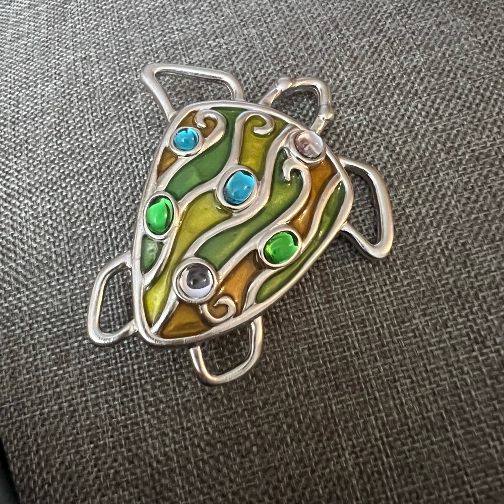 Vintage Givenchy Turtle Pin